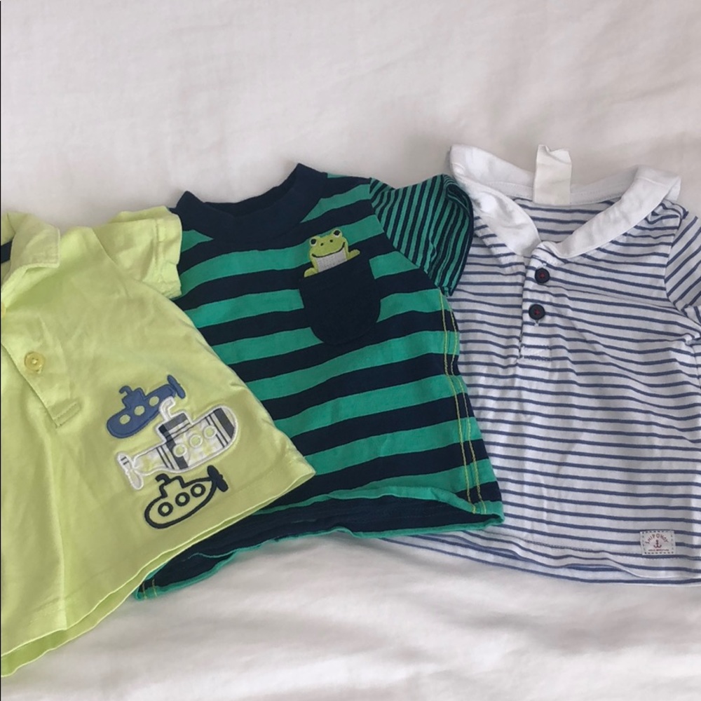 Baby Boy Shirt Bundle - 3M